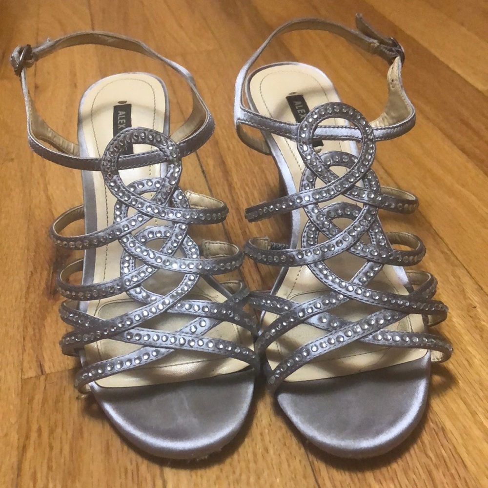 Alex Marie Silver Heels